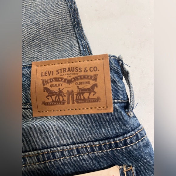 Denim Overalls with Adjustable Straps - Picture 5 of 6